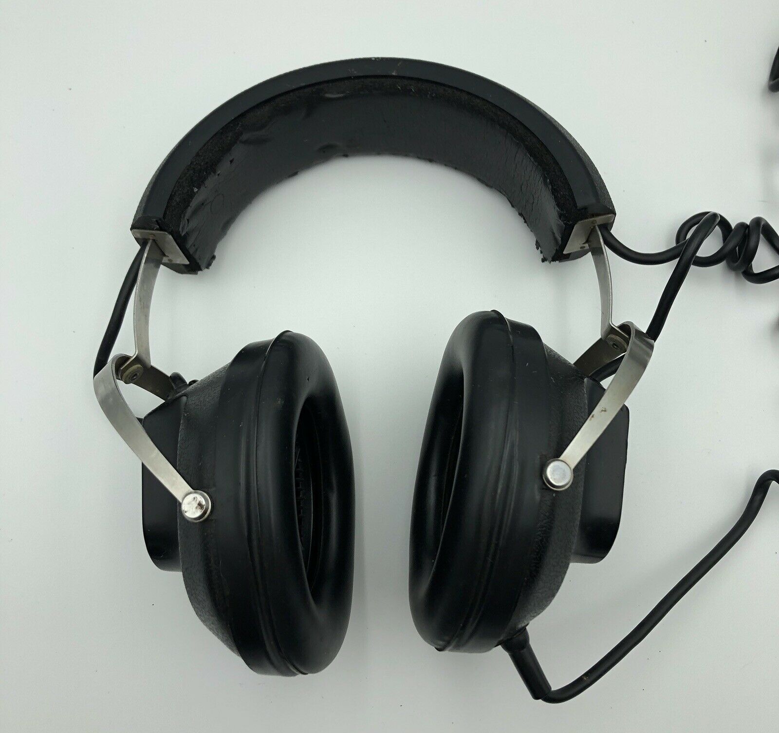 Vintage Audiotex 30-5206 Professional Stereo Headphones *read Description*